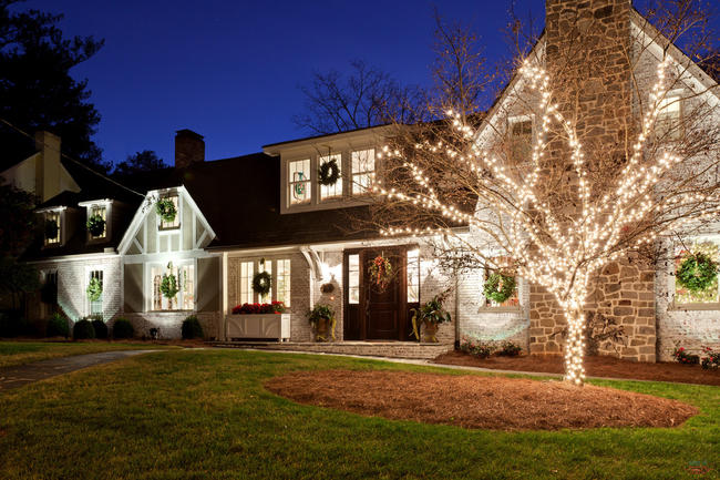 Blake Shaw Homes - Exterior - Night Shot , Front 1